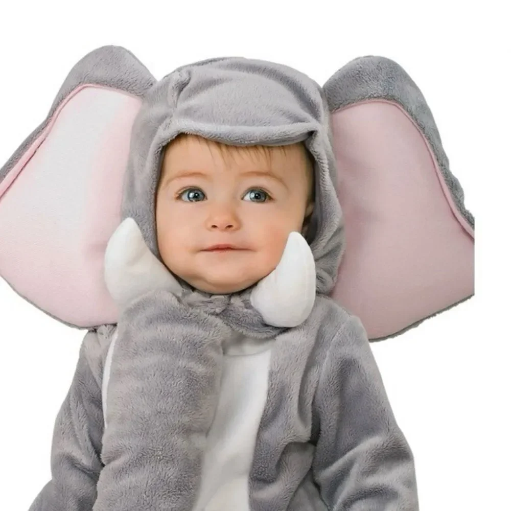 Baby Infant Elephant Halloween Dress-Up Costume Size 0-6M